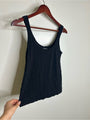 MATE The Label 100% Organic Cotton Black Lightweight Tank Top