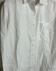 MATE The Label 100% Cotton Poplin White Button Down Shirt