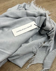 Unsubscribed 100% Cashmere Lightweight Fringe Wrap Scarf