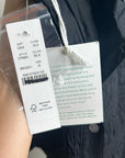 J. Crew 100% Regenerative Cotton Elsie Button Down Midi Shirt Dress in Black