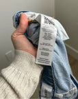 FRAME Denim 100% Cotton Le High Straight Jean in Winslow Light Wash
