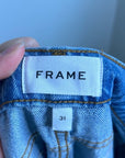 FRAME Denim 100% Cotton Le High Straight Jean in Winslow Light Wash