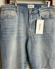 FRAME Denim 100% Cotton Le High Straight Jean in Winslow Light Wash