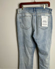 FRAME Denim 100% Cotton Le High Straight Jean in Winslow Light Wash