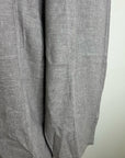 POETRY 100% Linen Neutral Textured Barrel Leg Pull On Drawstring Pant