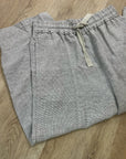 POETRY 100% Linen Neutral Textured Barrel Leg Pull On Drawstring Pant