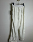 Nation LA 100% Cotton Abigail Split Hem Pull on Sweatpants in Porcelain