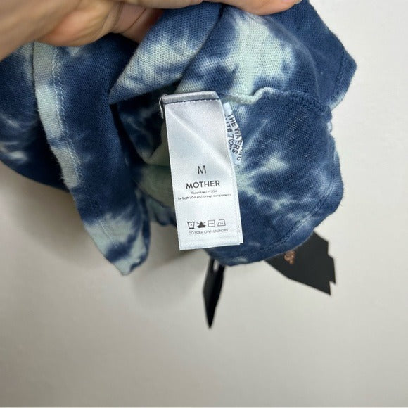 MOTHER Superior Linen Cotton Breezy Tie Dye Tank Top