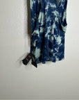 MOTHER Superior Linen Cotton Breezy Tie Dye Tank Top