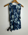 MOTHER Superior Linen Cotton Breezy Tie Dye Tank Top