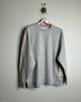 MATE The Label 100% Organic Cotton Fleece Oversized Sweatshirt Heather Gray