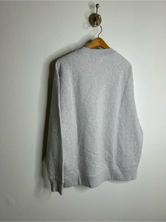 MATE the Label MATE The Label 100% Organic Cotton Fleece Oversized Sweatshirt Heather Gray - Cotton, Fleece