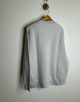 MATE The Label 100% Organic Cotton Fleece Oversized Sweatshirt Heather Gray