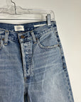 Citizens of Humanity 100% Cotton Denim Charlotte High Rise Straight Leg Jean