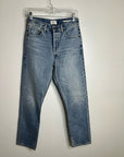 Citizens of Humanity 100% Cotton Denim Charlotte High Rise Straight Leg Jean