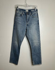 Citizens of Humanity 100% Cotton Denim Charlotte High Rise Straight Leg Jean