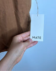 MATE The Label 100% Linen Camisole Tank Top in Sedona