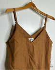 MATE The Label 100% Linen Camisole Tank Top in Sedona