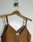 MATE The Label 100% Linen Camisole Tank Top in Sedona