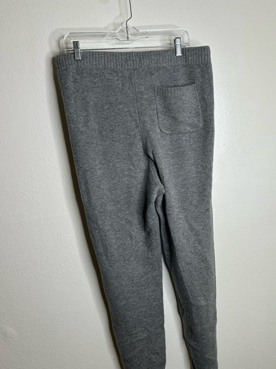 Unsubscribed 100% Cashmere Gray Jogger Sweater Pant Relaxed Fit