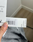 Unsubscribed 100% Cashmere Gray Jogger Sweater Pant Relaxed Fit