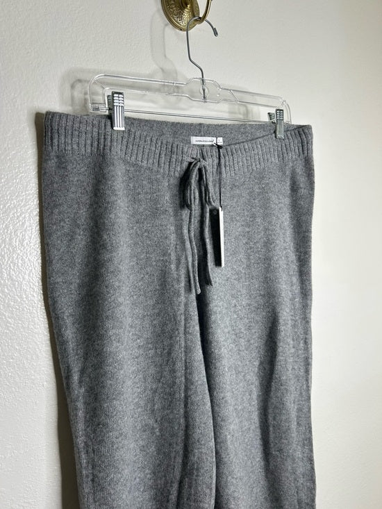 Unsubscribed 100% Cashmere Gray Jogger Sweater Pant Relaxed Fit