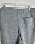 Unsubscribed 100% Cashmere Gray Jogger Sweater Pant Relaxed Fit