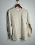 MATE The Label 100% Organic Cotton Fleece Oversized Sweatshirt Croissant