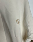 MATE The Label 100% Organic Cotton Fleece Oversized Sweatshirt Croissant