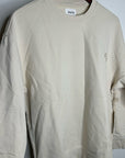 MATE The Label 100% Organic Cotton Fleece Oversized Sweatshirt Croissant