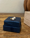 14K Gold Small Pearl Stud Earrings