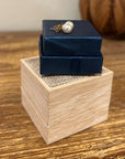 14K Gold Small Pearl Stud Earrings