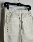 AMO 100% Cotton Ranger Relaxed Fit Straight Leg Pant in Vintage White