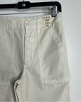 AMO 100% Cotton Ranger Relaxed Fit Straight Leg Pant in Vintage White