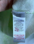 Brodie Cashmere 100% Cashmere Green Tie Dye Multicolor Pullover Sweater