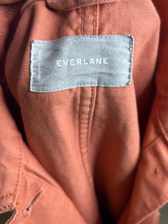 Everlane 100% Cotton Utility Style Chore Jacket in Spanish Clay
