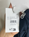 Anine Bing 100% Cotton Jaylin Collegiate Tee In Navy Blue