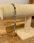 Multi Gemstone 925 Sterling Silver Bracelet