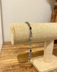Multi Gemstone 925 Sterling Silver Bracelet
