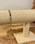 Multi Gemstone 925 Sterling Silver Bracelet