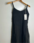 MATE The Label 100% Linen Princess Maxi Dress in Black
