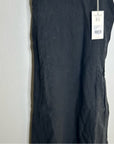 MATE The Label 100% Linen Princess Maxi Dress in Black