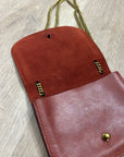 Madewell 100% Leather Envelope Chain Crossbody Bag