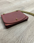 Madewell 100% Leather Envelope Chain Crossbody Bag