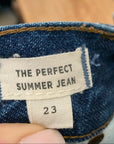 Madewell 100% Cotton The Perfect Summer Jean Deconstructed Edition