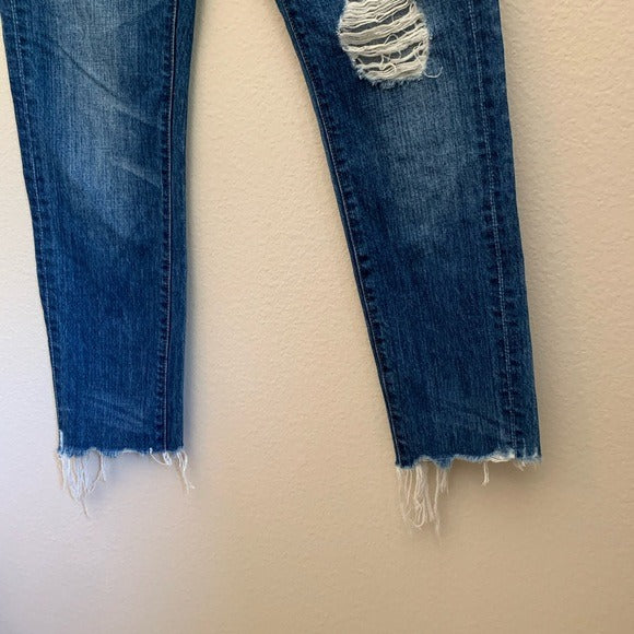 Madewell 100% Cotton The Perfect Summer Jean Deconstructed Edition