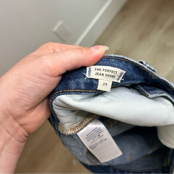 Madewell 100% Cotton The Perfect Jean Short