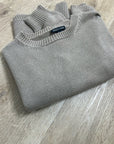 Eileen Fisher 100% Organic Cotton Tan Neutral Textured Knit Pullover Sweater