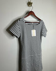 Nation LA 100% Cotton Navy Striped Cotton Rosie Mini Dress
