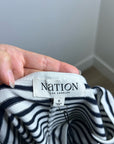 Nation LA 100% Cotton Navy Striped Cotton Rosie Mini Dress